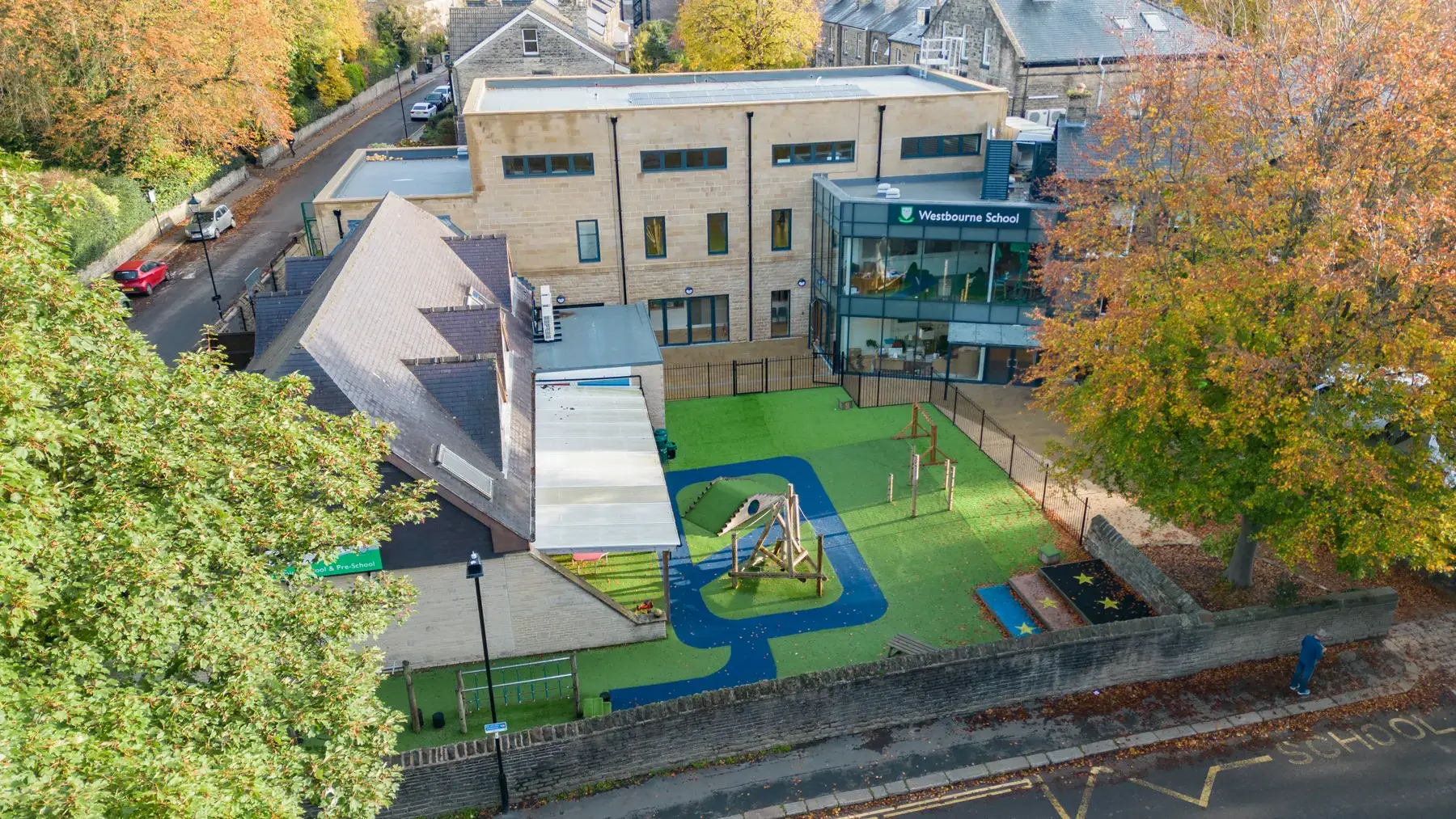 Modern learning environment created through school refurbishment works